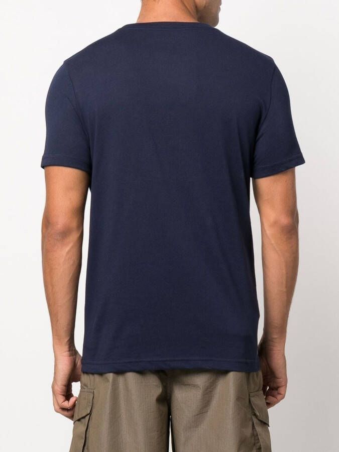 Lacoste T-shirt met logoprint Blauw