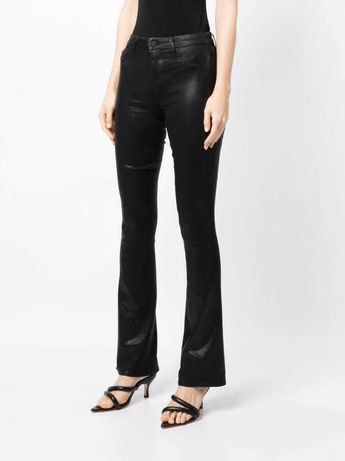 L'Agence Bootcut jeans Zwart