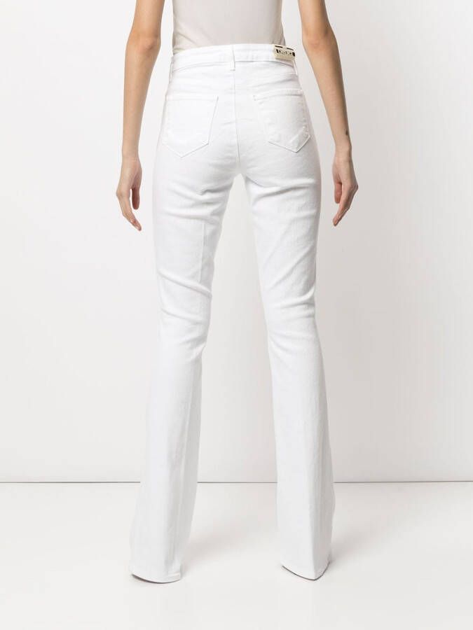 L'Agence Flared jeans Wit