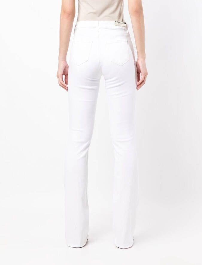 L'Agence Flared jeans Wit