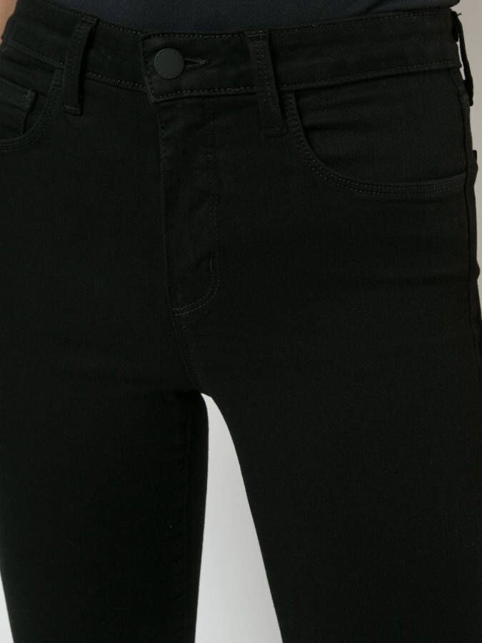 L'Agence high rise enkel grazer jeans Zwart
