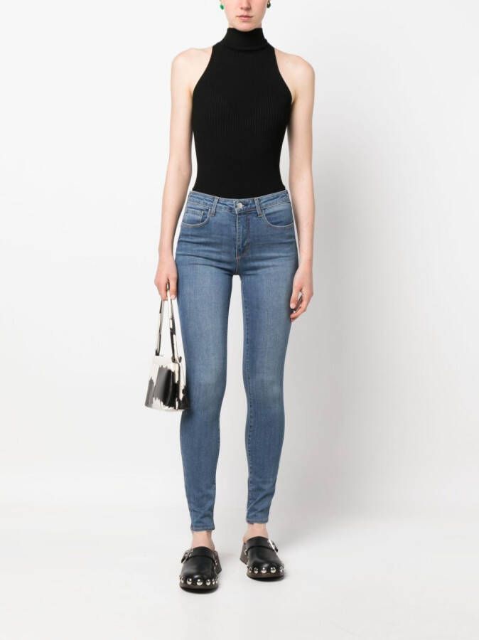 L'Agence Skinny jeans Blauw