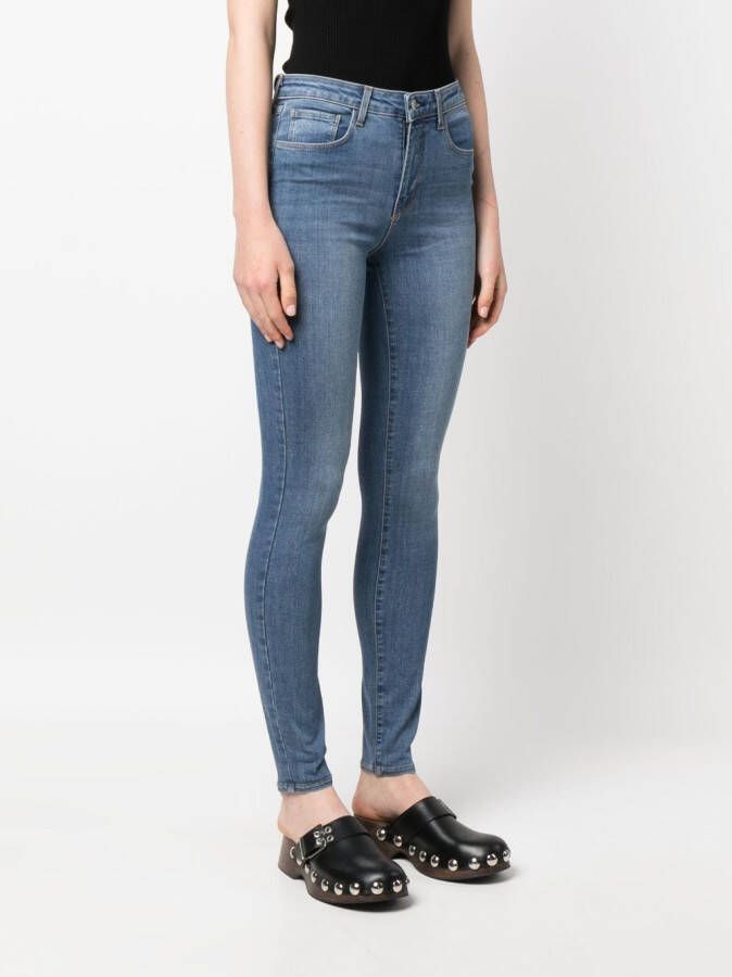 L'Agence Skinny jeans Blauw