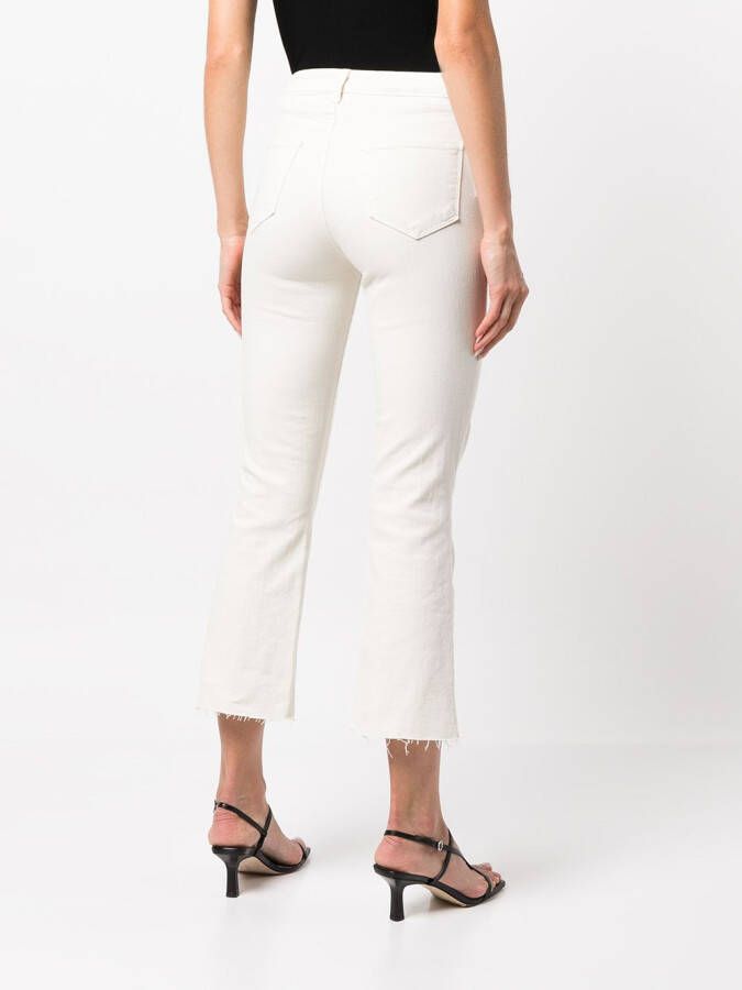 L'Agence Kick flare jeans Beige