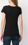 L'Agence Slim-fit T-shirt Zwart - Thumbnail 4