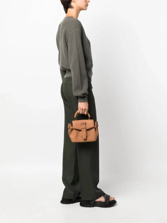 Lancel Charlie kleine schoudertas Bruin