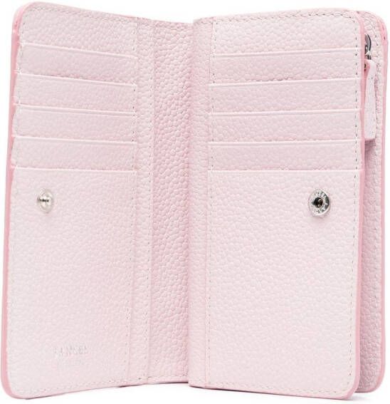 Lancel Compacte portemonnee Roze