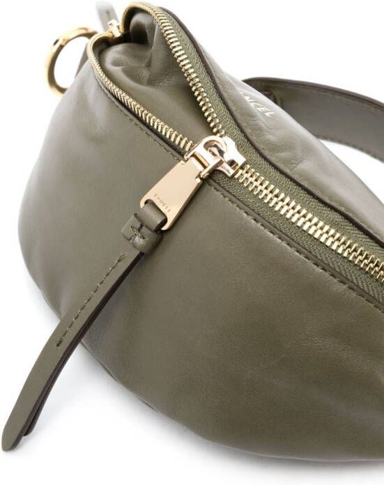 Lancel Crossbodytas met logo Groen