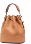 Lancel Leren bucket-tas Beige - Thumbnail 4