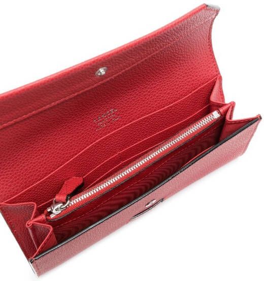 Lancel Leren portemonnee Rood