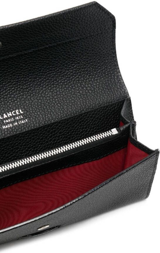 Lancel Leren portemonnee Zwart