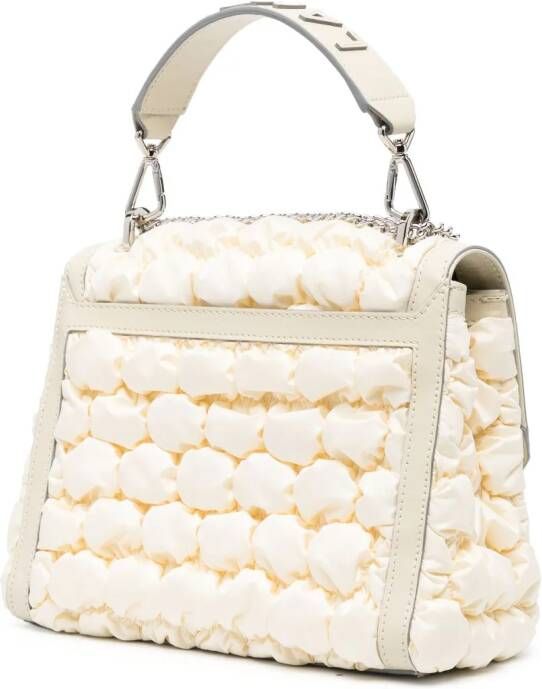 Lancel Leren shopper Beige