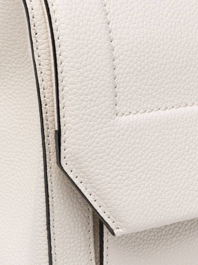 Lancel Leren shopper Wit