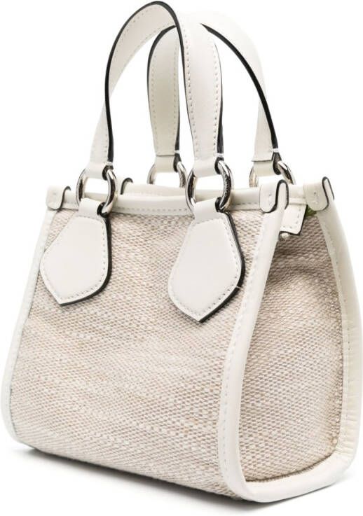 Lancel Shopper met logoprint Beige