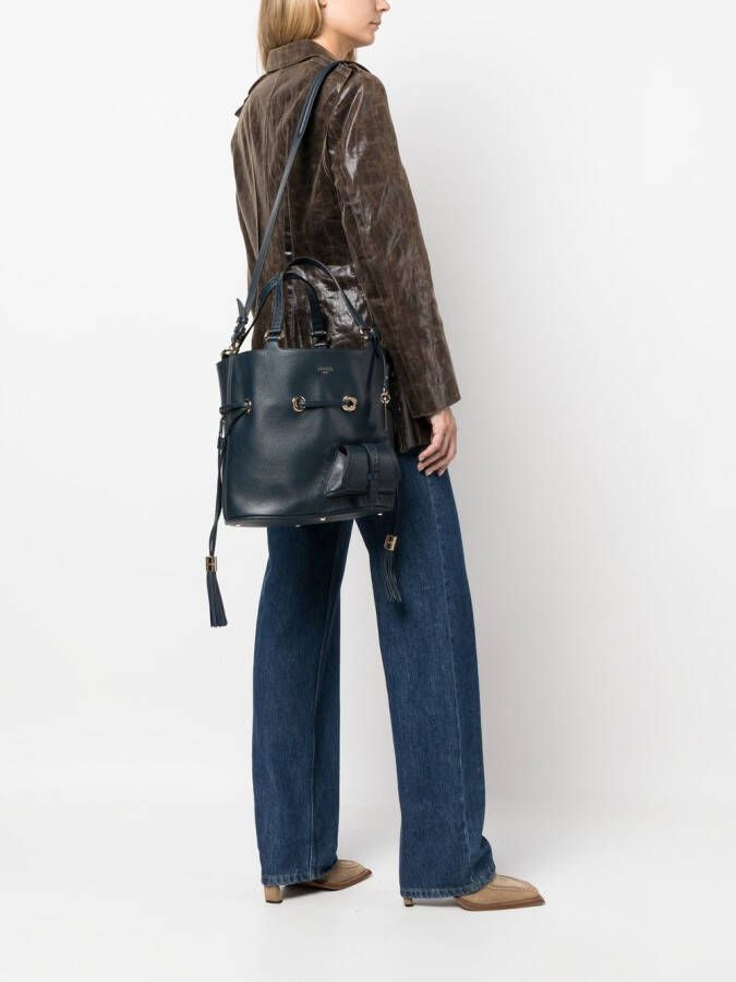 Lancel Premier Flirt medium bucket-tas Blauw