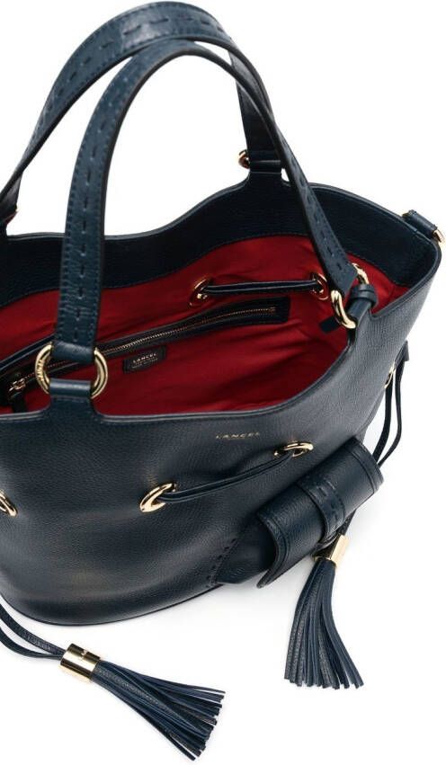 Lancel Premier Flirt medium bucket-tas Blauw