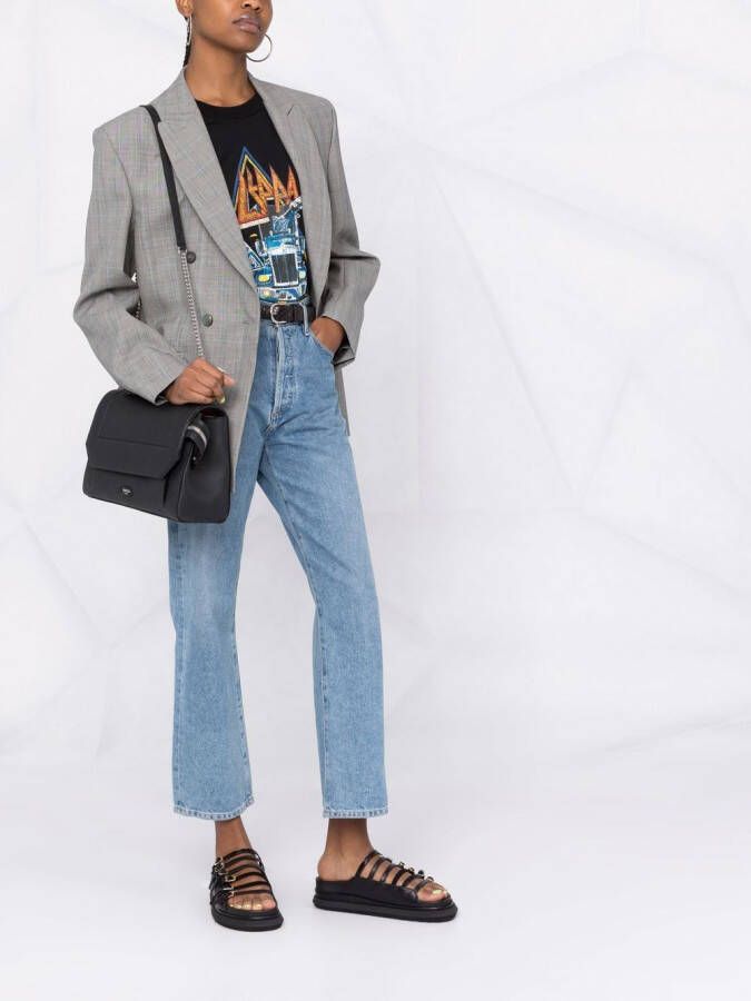 Lancel Ninon de leren shopper Zwart