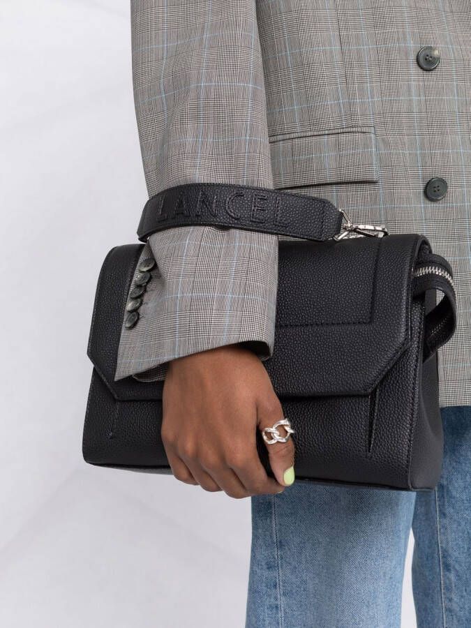 Lancel Ninon de leren shopper Zwart