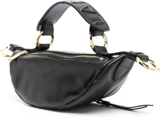 Lancel Origami crossbodytas met logo Zwart