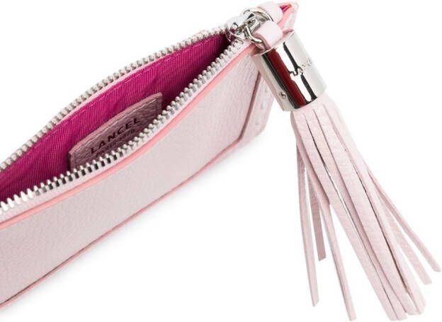 Lancel Pasjeshouder met kwastje Roze