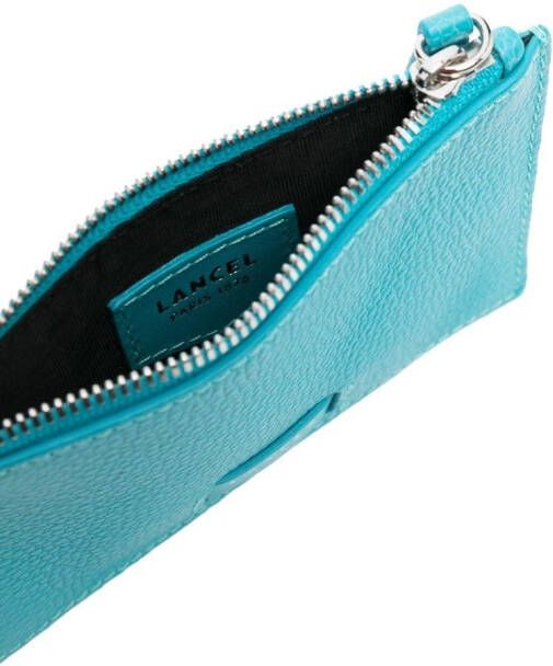 Lancel Pasjeshouder met print Blauw