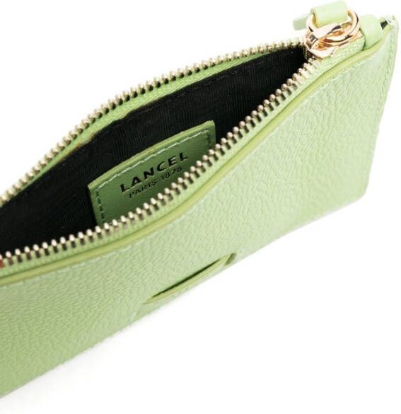 Lancel Pasjeshouder met print Groen