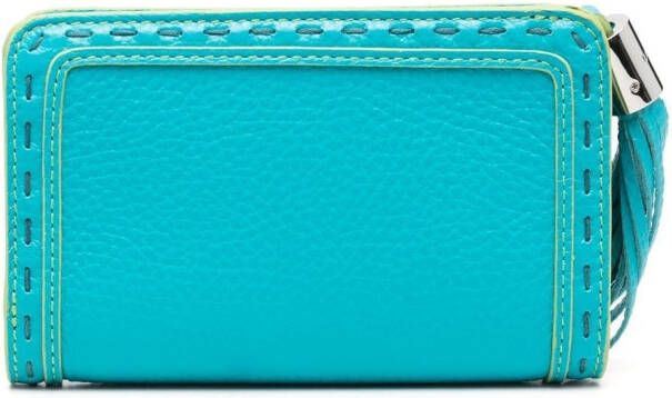 Lancel Portemonnee met kwastje Blauw