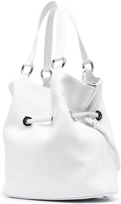 Lancel Premier Flirt leren bucket-tas Wit