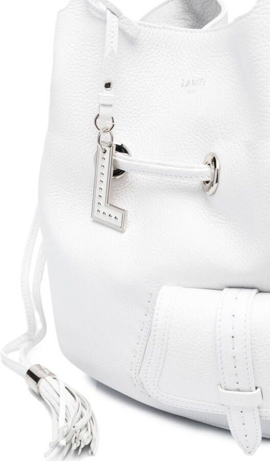 Lancel Premier Flirt leren bucket-tas Wit