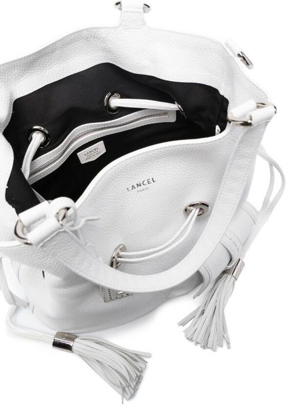 Lancel Premier Flirt leren bucket-tas Wit