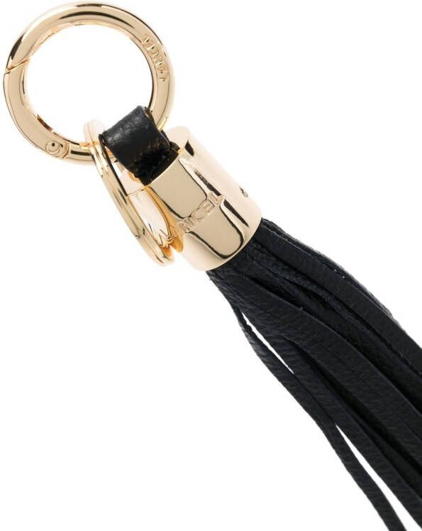 Lancel Sleutelhanger met kwastje Zwart