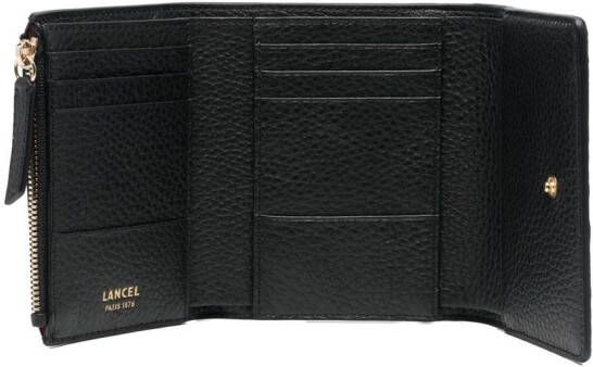 Lancel Compacte portemonnee Zwart