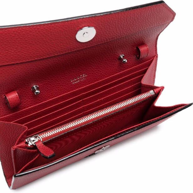 Lancel Schoudertas met afneembare band Rood