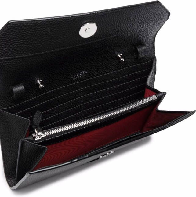 Lancel Schoudertas met afneembare band Zwart