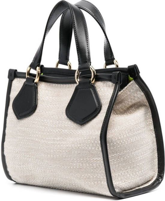 Lancel Shopper met logoprint Beige