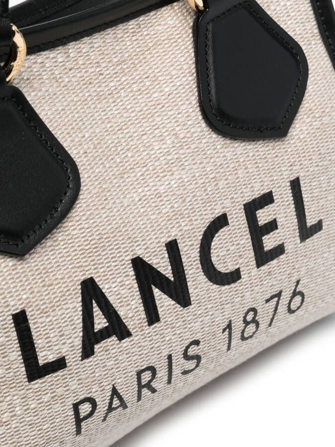 Lancel Shopper met logoprint Beige