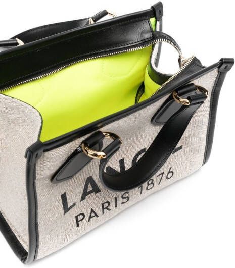 Lancel Shopper met logoprint Beige