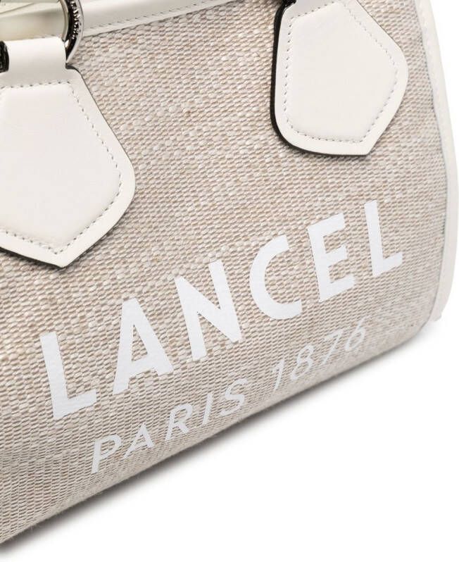 Lancel Shopper met logoprint Beige
