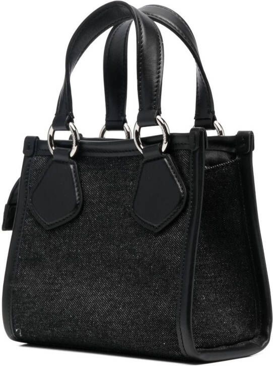 Lancel Shopper met logoprint Zwart