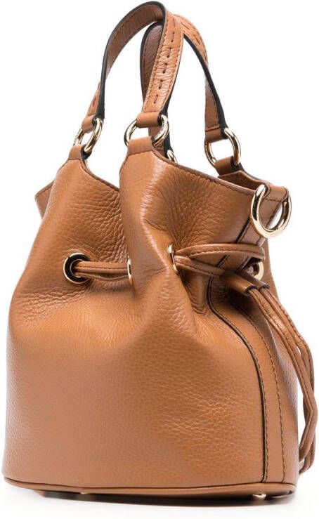 Lancel Premier Flirt kleine bucket-tas Bruin