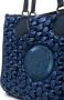 Lancel Summer shopper met bubbelpatroon Blauw - Thumbnail 4