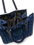 Lancel Summer shopper met bubbelpatroon Blauw - Thumbnail 5