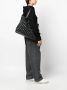 Lancel Summer shopper met bubbelpatroon Zwart - Thumbnail 2