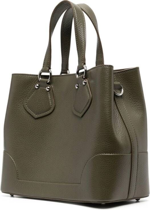 Lancel Tas met logoprint Groen