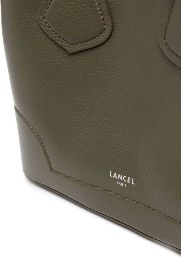 Lancel Tas met logoprint Groen