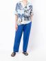Laneus Overhemd met print Blauw - Thumbnail 2