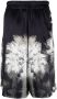 Laneus Shorts met print Zwart - Thumbnail 2