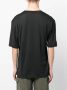 Laneus T-shirt met ronde hals Zwart - Thumbnail 4