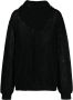 Laneus Gehaakte hoodie Zwart - Thumbnail 2