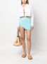 Laneus Asymmetrische mini-rok Blauw - Thumbnail 2
